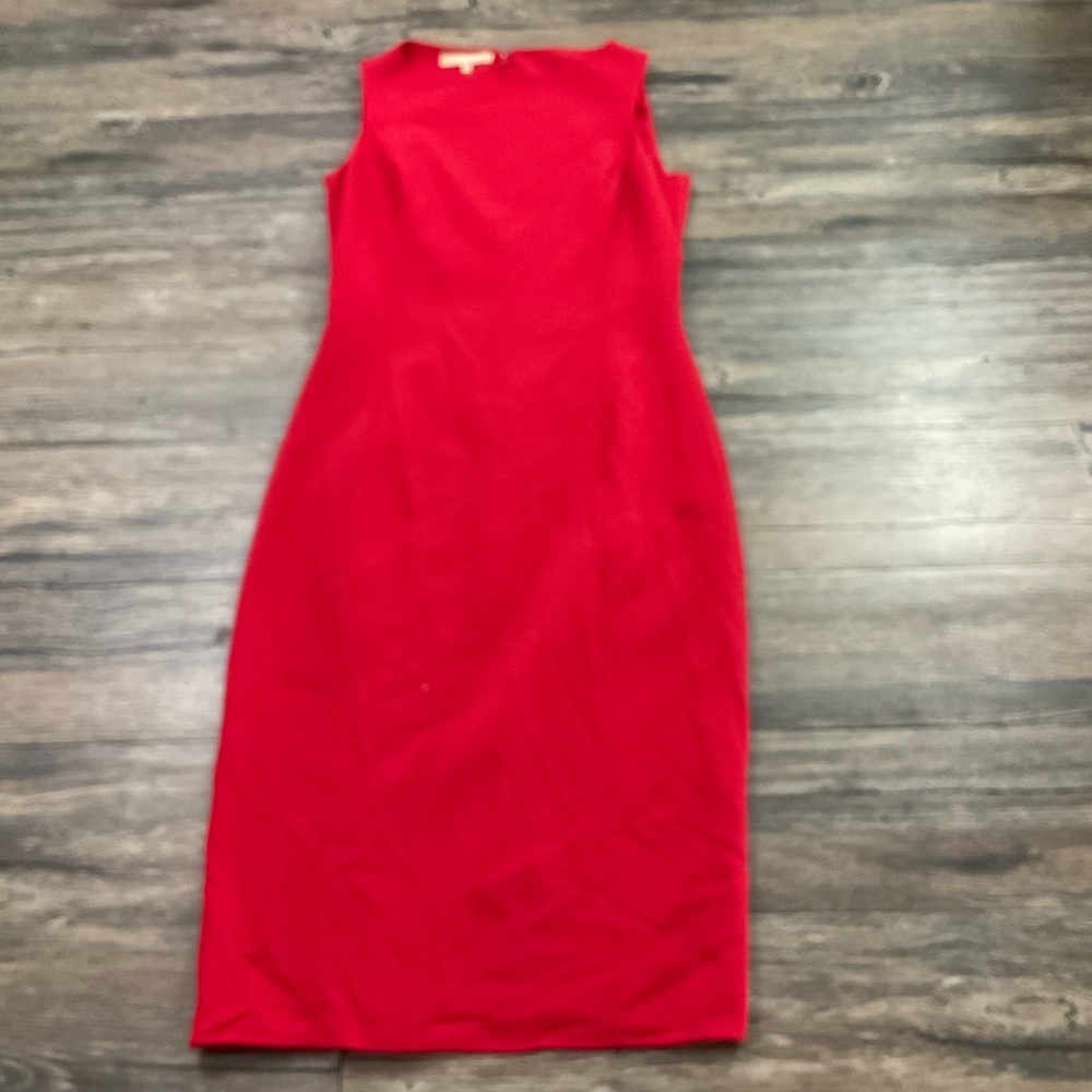 Michael Kors Wool Sleeveless Midi Dress Sz 10